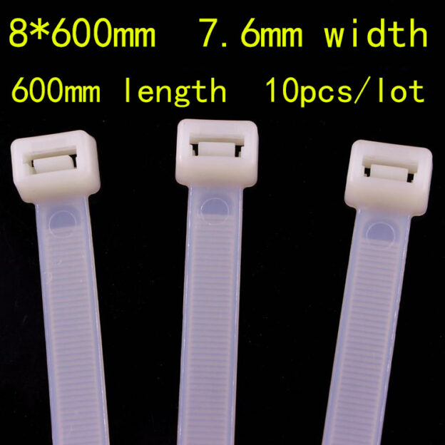 8*600mm Plastic Lock Type Nylon Tie