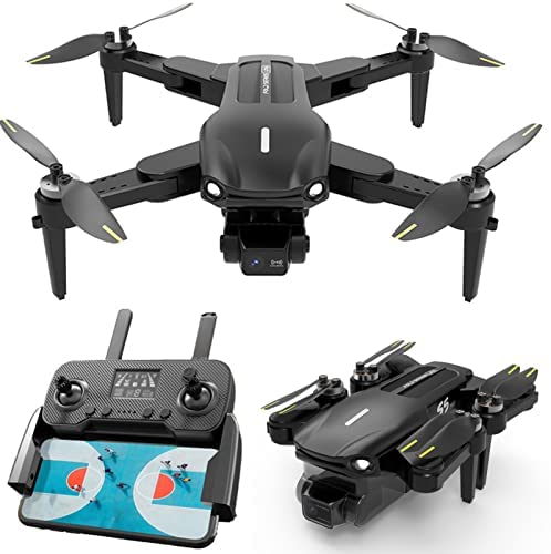 lxymyxl Drones With Camera For Adults 4K, GPS Drone With 3-Axis Gimbal Camera, 1.2km Long Range Professional Drones For Beginners 5G FPV Transmission,Auto Return Home